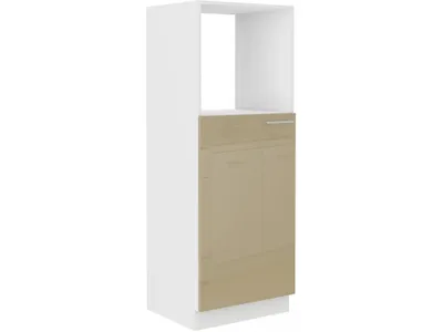 Produktbild von Schrank für Einbaubacköfen LAJLA – Breite 60 cm, Cappucino/Weiß