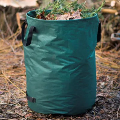 Productafbeelding van Nature, afvalzak voor tuin, rond, 240 liter, groen