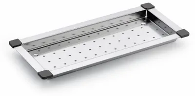 Immagine prodotto di Vaschetta di scarico piccola in acciaio inox adatta per lavelli in acciaio inox CORNO PF