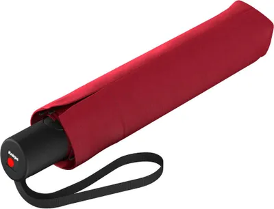 Produktbild von Knirps A.200 Duomatic Regenschirm Taschenschirm sturmfest salsa