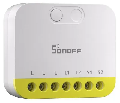 Immagine prodotto di Mini interruttore a due canali senza N Sonoff Mini-Zb2Gs-L Zigbee