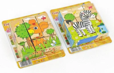 Produktbild von Holzpuzzle Tiere MIX (Spielzeug - Holzspielzeug)