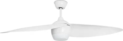 Zdjęcie produktu dla Wentylator sufitowy Alaska White 132 cm z oświetleniem LED i pilotem zdalnego sterowania