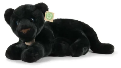 Produktbild von Plüsch Black Panther 34 cm umweltfreundlich