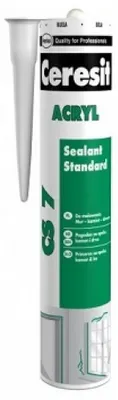 Immagine prodotto di Stucco acrilico CERESIT CS7 - bianco, 280 ml