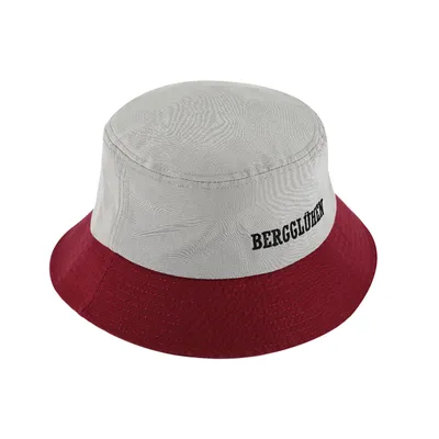 Produktbild von Fiebig Fischerhut zweifarbig mit Stickerei recycelt Weinrot Gr. 59