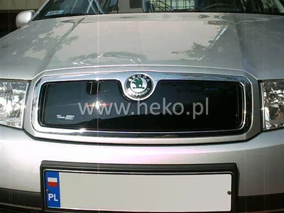 Zdjęcie produktu dla Zimowa osłona chłodnicy Skoda Fabia I. 2000-2007