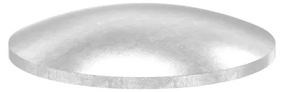 Produktbild von Gewölbte Schale 42,4 mm, ungeschliffen, zum Aufschweißen