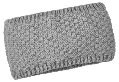 Produktbild von Damen Stirnband Winter Herbst Fleece-Futter Strick Ohrenwärmer Knite Headband Neverless® Hellgrau unisize