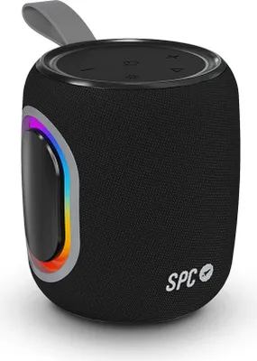Produktbild von SPC Orbital Spark - Bluetooth-Lautsprecher 15W mit  24 h Akkulaufzeit, Farbige LED-Leuchten und IPX6