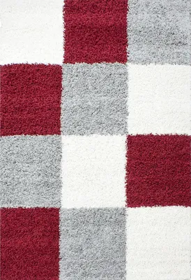 Produktbild von Shaggy Teppich LIFE RED 80 X 150cm Rechteck