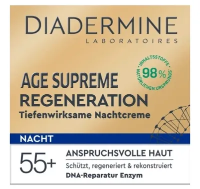Obrázek produktu pro Diadermine - Age Supreme Regeneration Night Cream - Noční pleťový krém proti známkám stárnutí 50ml