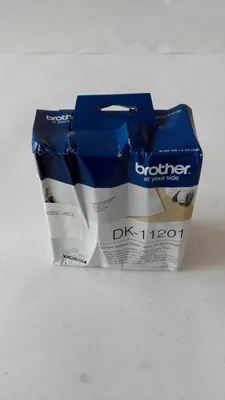 Produktbild von brother Etikettenrolle für Etikettendrucker DK11201 weiß, 29,0 x 90,0 mm, 1 x 400 Etiketten