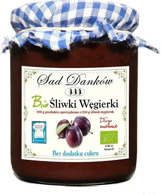 Produktbild von UNGARISCHE PFLAUME OHNE ZUCKERZUSATZ 270 g – OBSTGARTEN DANKÓW