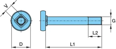Produktbild von BPW Federbolzen 03.340.14.20.0 166mm