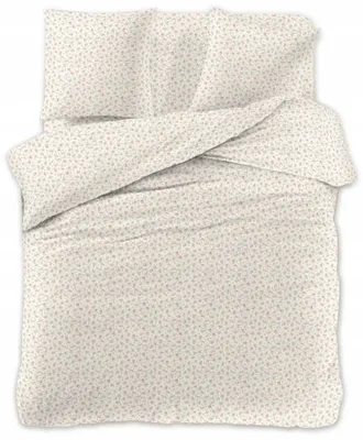 Image de Coton world Parure de lit 2434 Satiné Fleurs 200x220