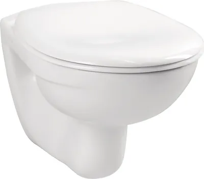 Produktbild von Vitra WC base pro 360x540mm, waagerechter Abgang, Hygiene Glasur, weiß