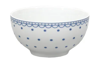 Obrázek produktu pro Thun 1794 Miska na musli, Vital, modré puntíky, 0,70 l , porcelán Thun