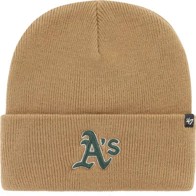 Produktbild von 47 Brand Wintermütze - HAYMAKER Oakland Athletics camel