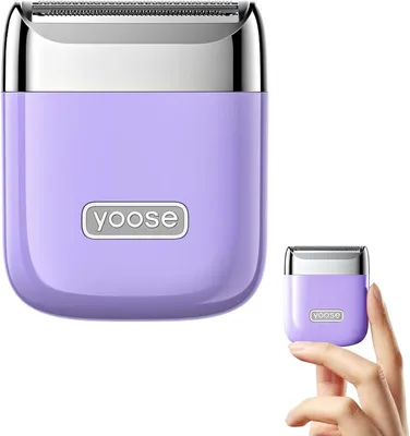 Produktbild von Yoose Nano Elektrischer Intimrasierer für Damen, Nass & Trocken, IPX7, USB-C, Purple
