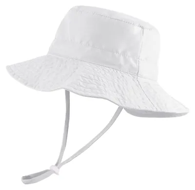 Imagen del producto de Sombrero para bebé, modelo para niños, de secado rápido, con ala ancha, para edades de 6 a 24 meses, protección solar para la playa