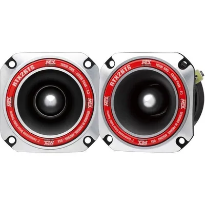 Obrázok produktu pre MTX AUDIO - Vysokoúčinný výškový reproduktor MTX RTX2BTs - Ø8 cm - 25 mm cievka - 100 W RMS - 400 W - Špička 4O 102,0 dB/2 V/1 m, k dispozícii samostatne