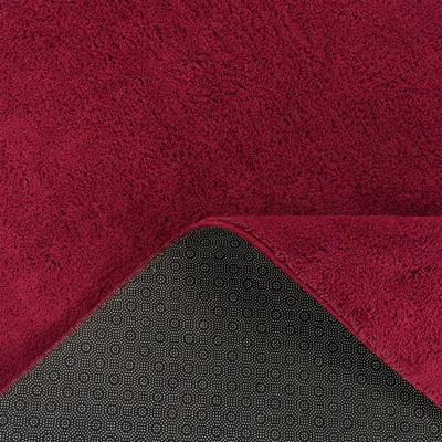Produktbild von Moderner Wohnzimmer Teppich Kurzflor Waschbar Weich Felloptik Anti-Rutsch Grösse 60x100 cm