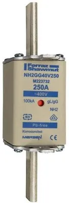 Produktbild von Mersen NH-SICHERUNG 2 100A 400V GG (NH2GG40V100)
