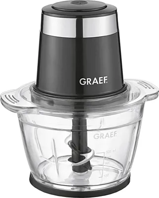 Immagine prodotto di GRAEF CH502 chopper contenitore in vetro 1l 500 W nero