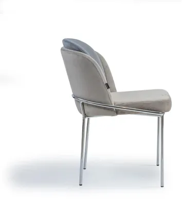 Produktbild von Designer Stuhl Luxus Grau Stühle Neu Möbel Esszimmer Polster Einrichtung