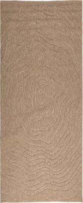 Imagen del producto de vidaXL Alfombra interior y exterior AGIRA Natural, 150 x 80 cm, poliéster