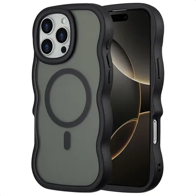 Immagine prodotto di Selencia Wavy Backcover con MagSafe iPhone 16 Pro Max - Nero