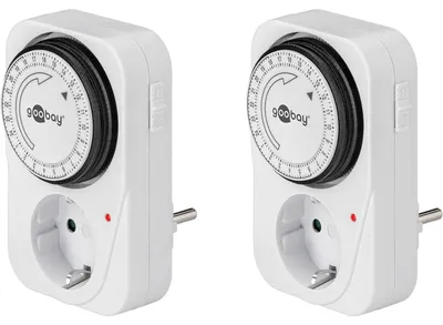 Immagine prodotto di Set di 2 timer meccanici (96 impostazioni per 24 ore)