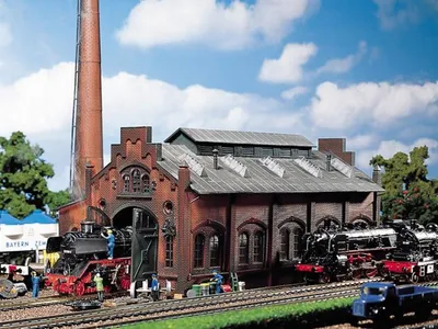 Produktbild von Faller 120159 - 1/87 / H0 Lokschuppen/Lokwerkstatt - Neu