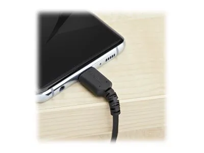 Obrázek produktu pro StarTech.com RUSB2AC2MB, 2 m, USB A, USB C, USB 2.0, 0,48 Gbit/s, Černá