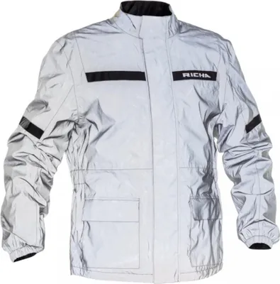 Produktbild von Richa Rain Flare Motorrad Regenjacke, silber/schwarz, M