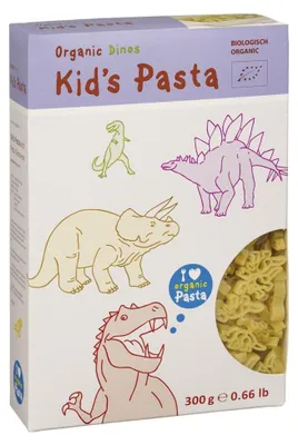 MAKARON (SEMOLINOWY) DLA DZIECI DINOZAURY BIO 300 g - ALB-GOLD (KID'S PASTA)