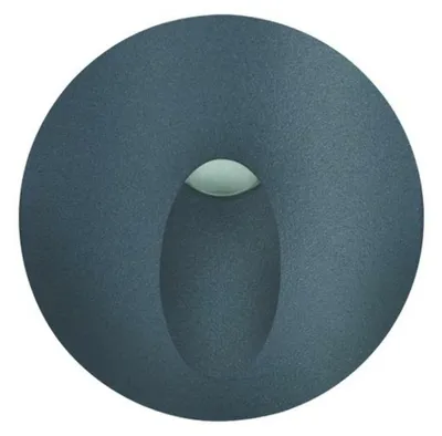 Image de Luminaire encastré d'extérieur à LED ACA, 3 W, 55 lm, 230 V, 3000 K, gris foncé, IRC 80, IP65, 30 000 h, LG721130G