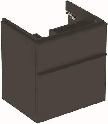 Produktbild von Geberit 500.352.JK.1, Grau, 2 Schublade(n), 1 Stück(e), 584 mm, 470 mm, 617 mm