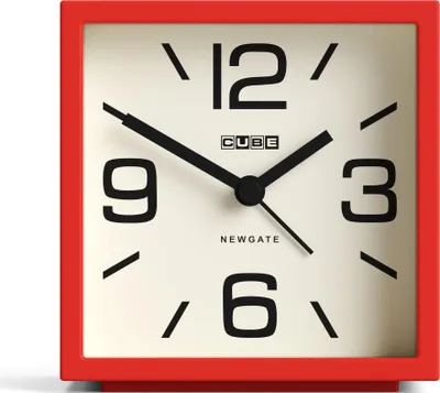 Obrázok produktu pre Newgate Cube - Budík - červený
