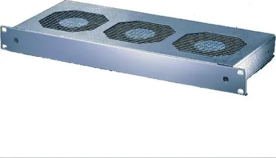 Obrázok produktu pre Ventilátorová vložka SCHROFF do stojana - s 3 ventilátormi - 1U - 48,3 cm (19")