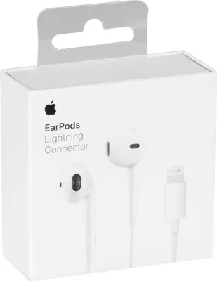Produktbild von Apple EarPods Lightning mit Fernbedienung + Mikrofon, für iPhone, iPad, iPod, weiß / MMTN2ZM/A.Euro-Blister