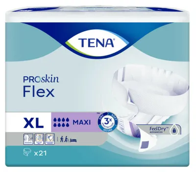 Image de Tena Proskin Flex Maxi XL - 1 paquet de 21 protections