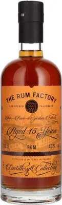Produktbild von The Rum Factory 15 Years Old Rum 43.00 % 0,70 lt.