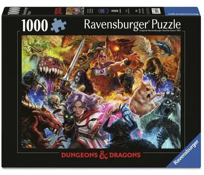 Productafbeelding van Puzzel voor volwassenen, 1000 stukjes - D&D - Critical Encounters