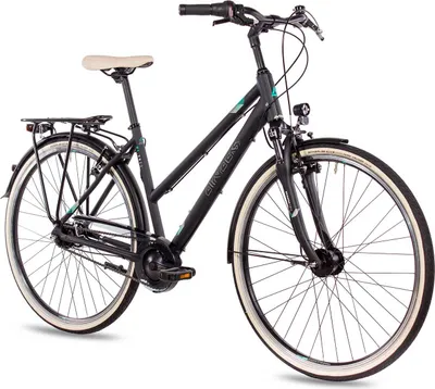 Produktbild von Damen City Fahrrad 28 Zoll CI.2820L Shimano Nexus 7 Schwarz 52cm für Körpergröße 170-185cm