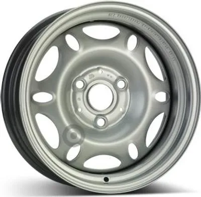 Produktbild von 15 Zoll Stahlfelge ALCAR 15"x4" 3x112 PCD ET27 57.00mm Felge Silber