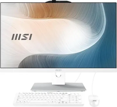 Produktbild von MSI All-in-One PC 27" FHD, Intel Core i7-150U, 16GB RAM, 1TB Speicher, Verstellbarer Fuß, Inkl. Tastatur und Maus, Weiß
