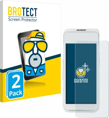 Produktbild von 2x BROTECT Schutzfolie für Pax A920 Pro Displayschutz Displayschutzfolie Folie Matt Entspiegelungsfolie