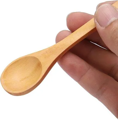 Produktbild von Famanu Mini Holzlöffel Set - 30 Stück natürliche Holzlöffel
